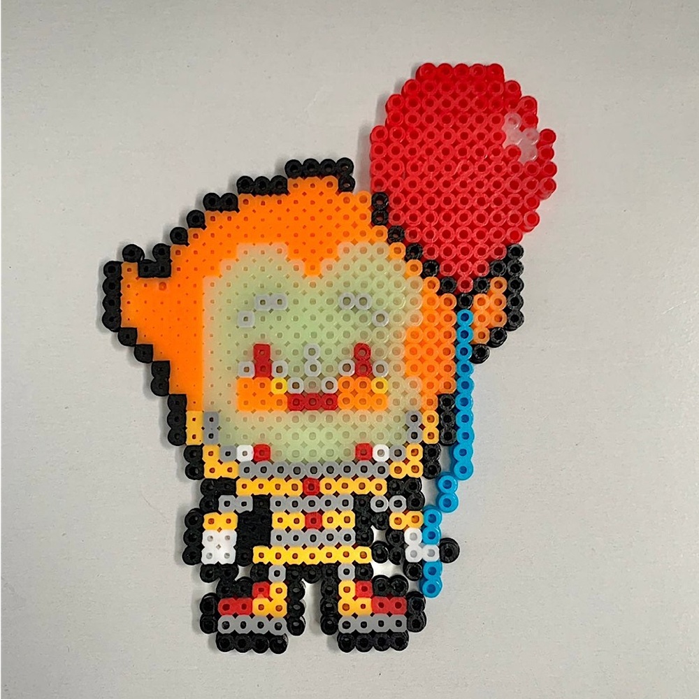 Clown PERLER BEAD DESIGN